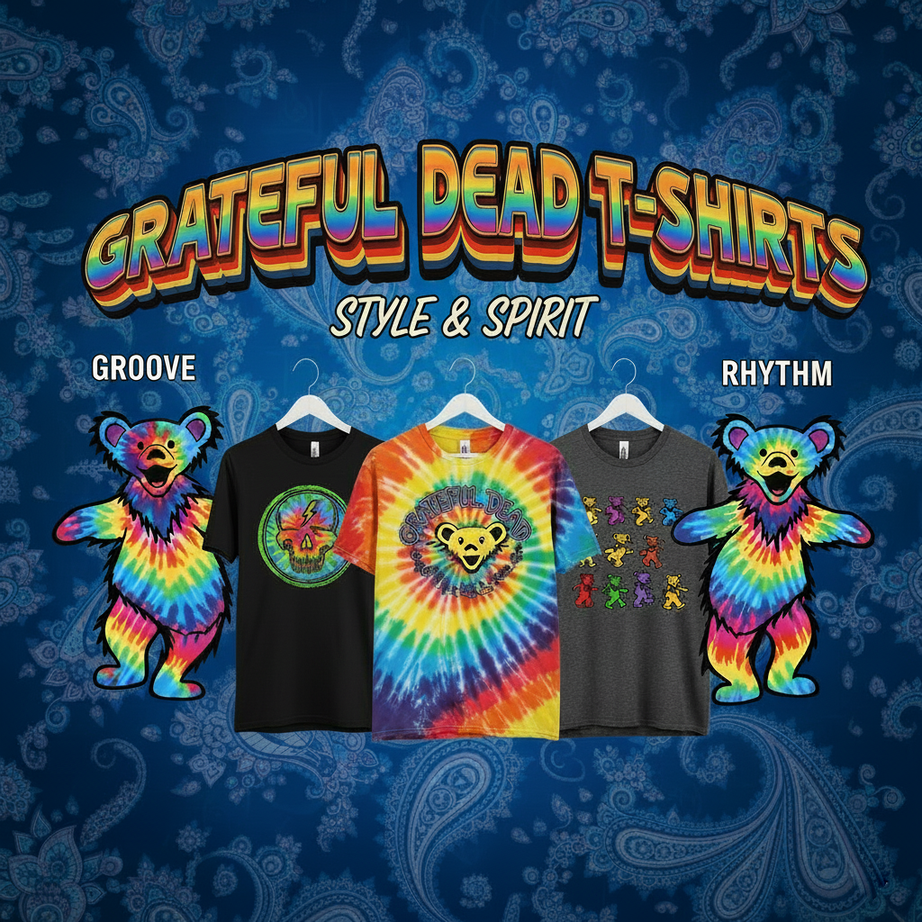 Grateful Dead Shirts & T-Shirts – Tie-Dye, Long Sleeve & More